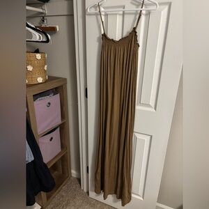 H&M Brown Maxi Dress